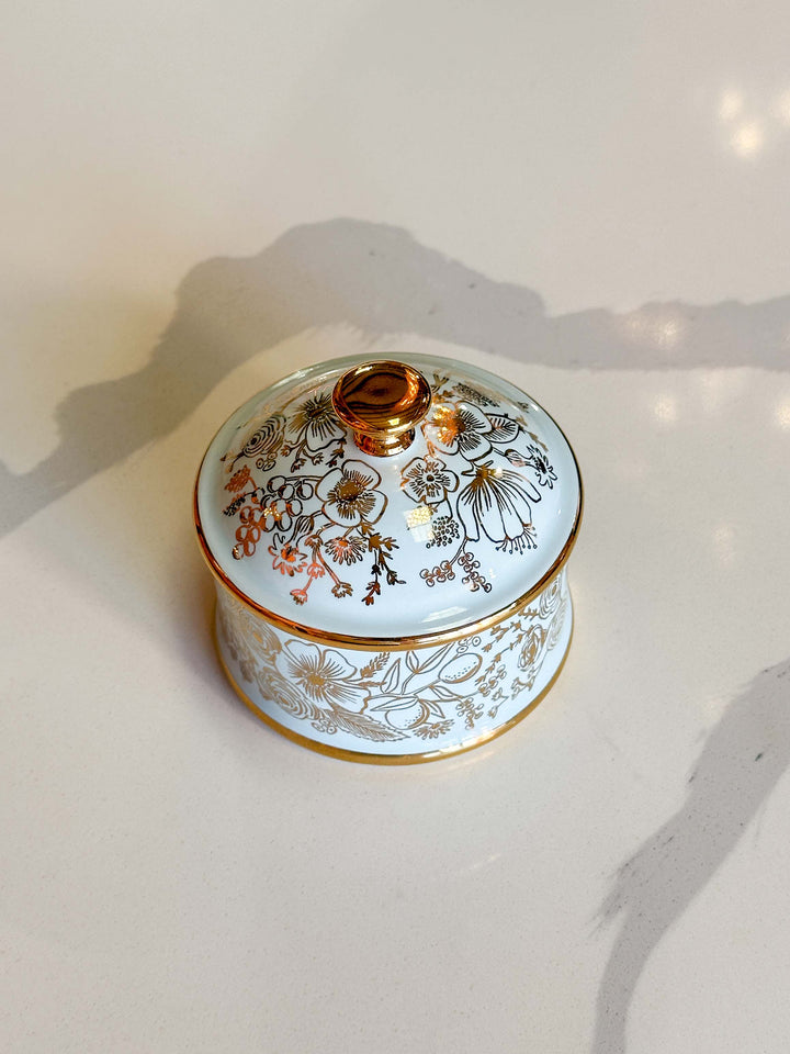 Rifle Paper Co. - Colette Round Porcelain Box