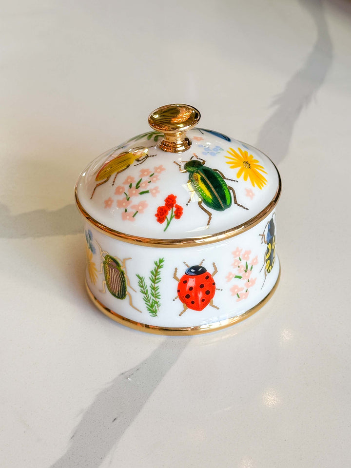 Rifle Paper Co. - Curio Round Porcelain Box