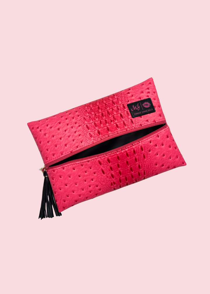Makeup Junkie Bags - Dune Neon Flat Lay [Pre-Order]