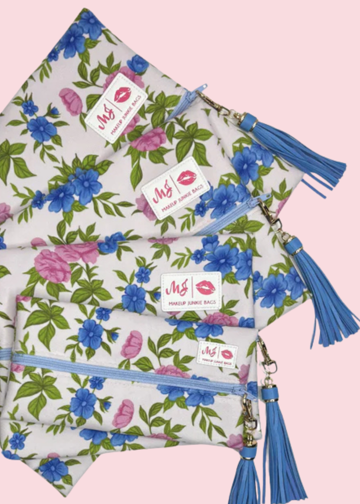 Makeup Junkie Bags - Flora Belle Travel Bags [Pre-Order]