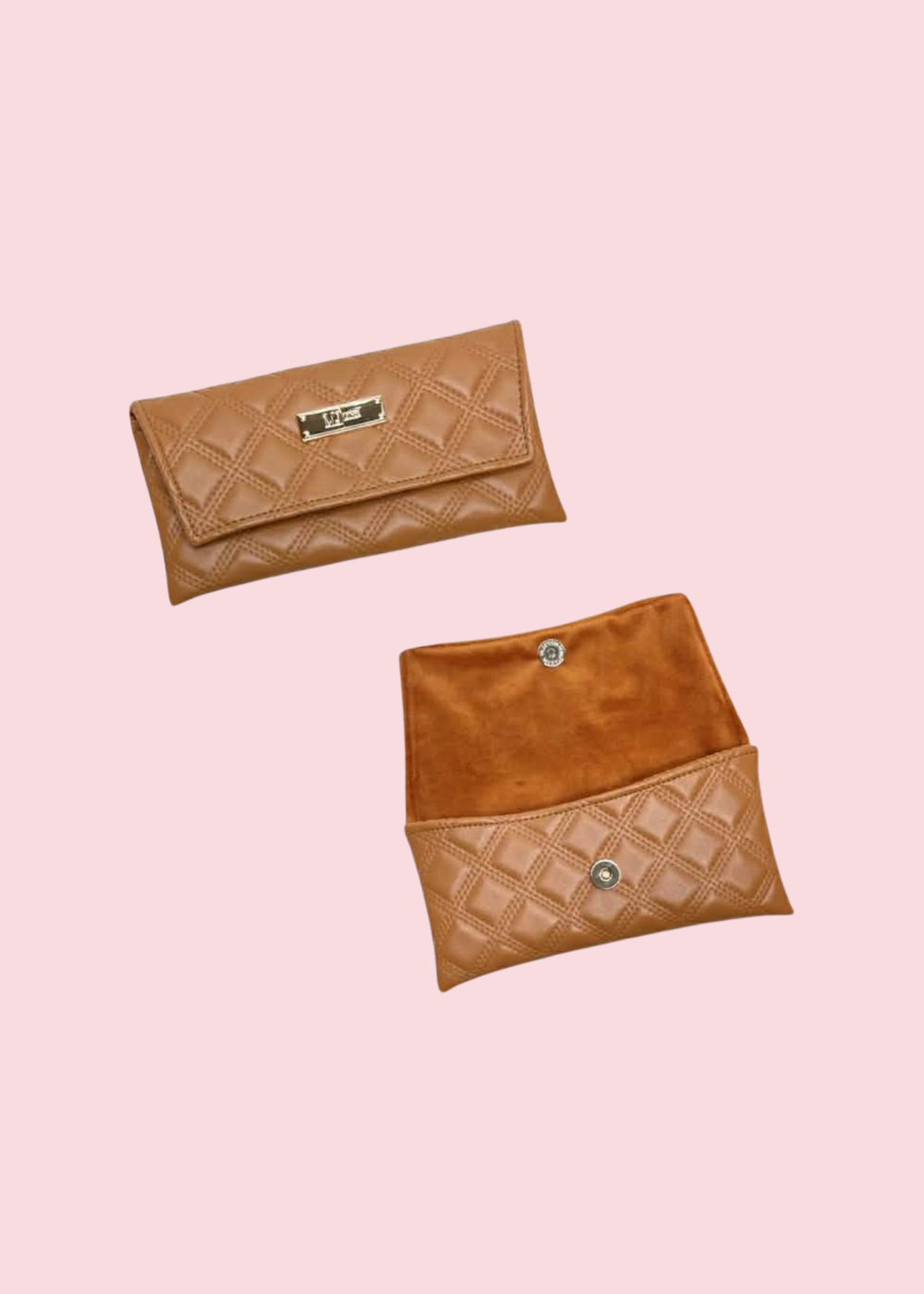 Makeup Junkie Bags - Heirloom Cognac Luxe Sunglass Case [Pre-Order]