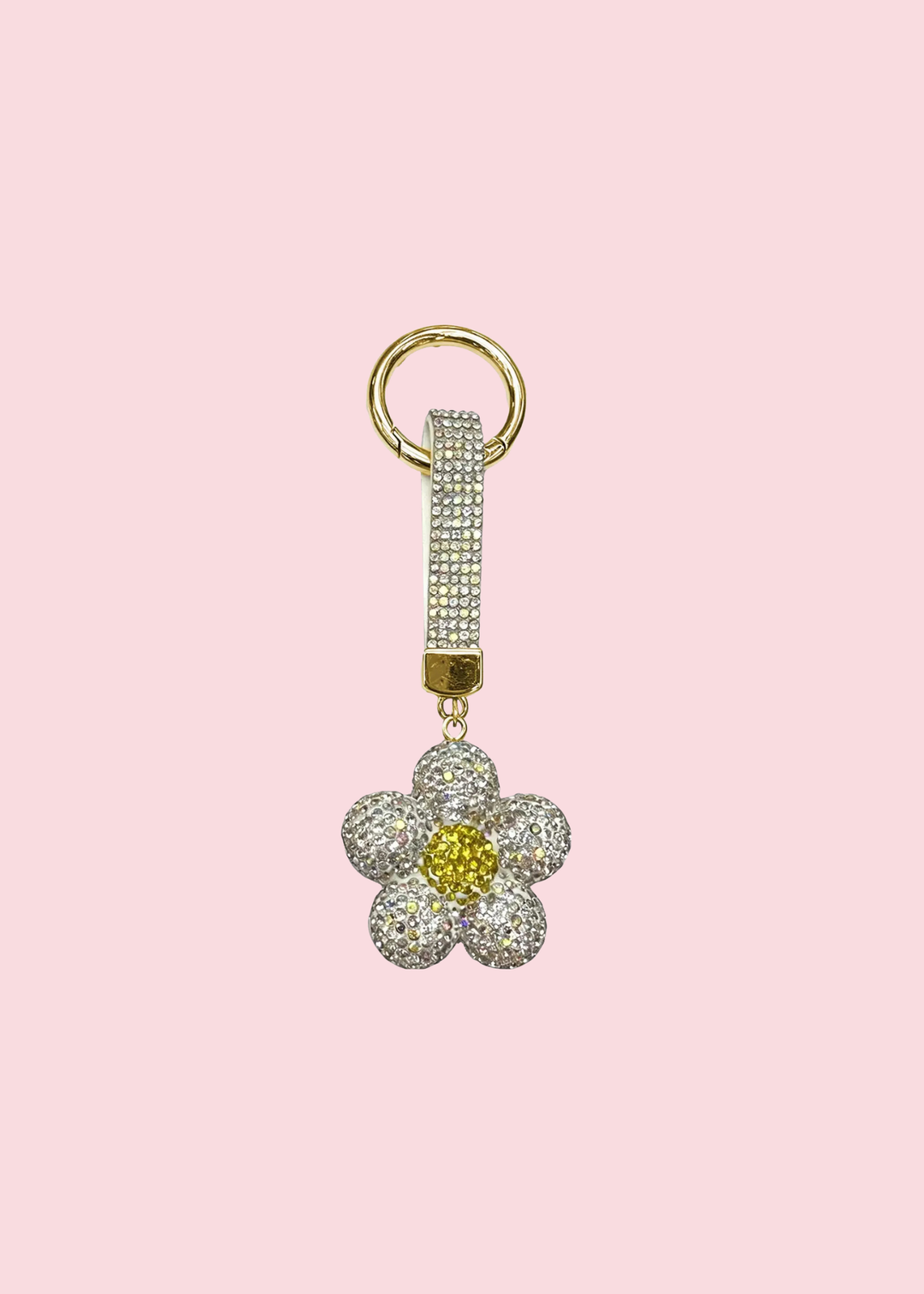 Glamfox - Daisy Bling Bag Charm