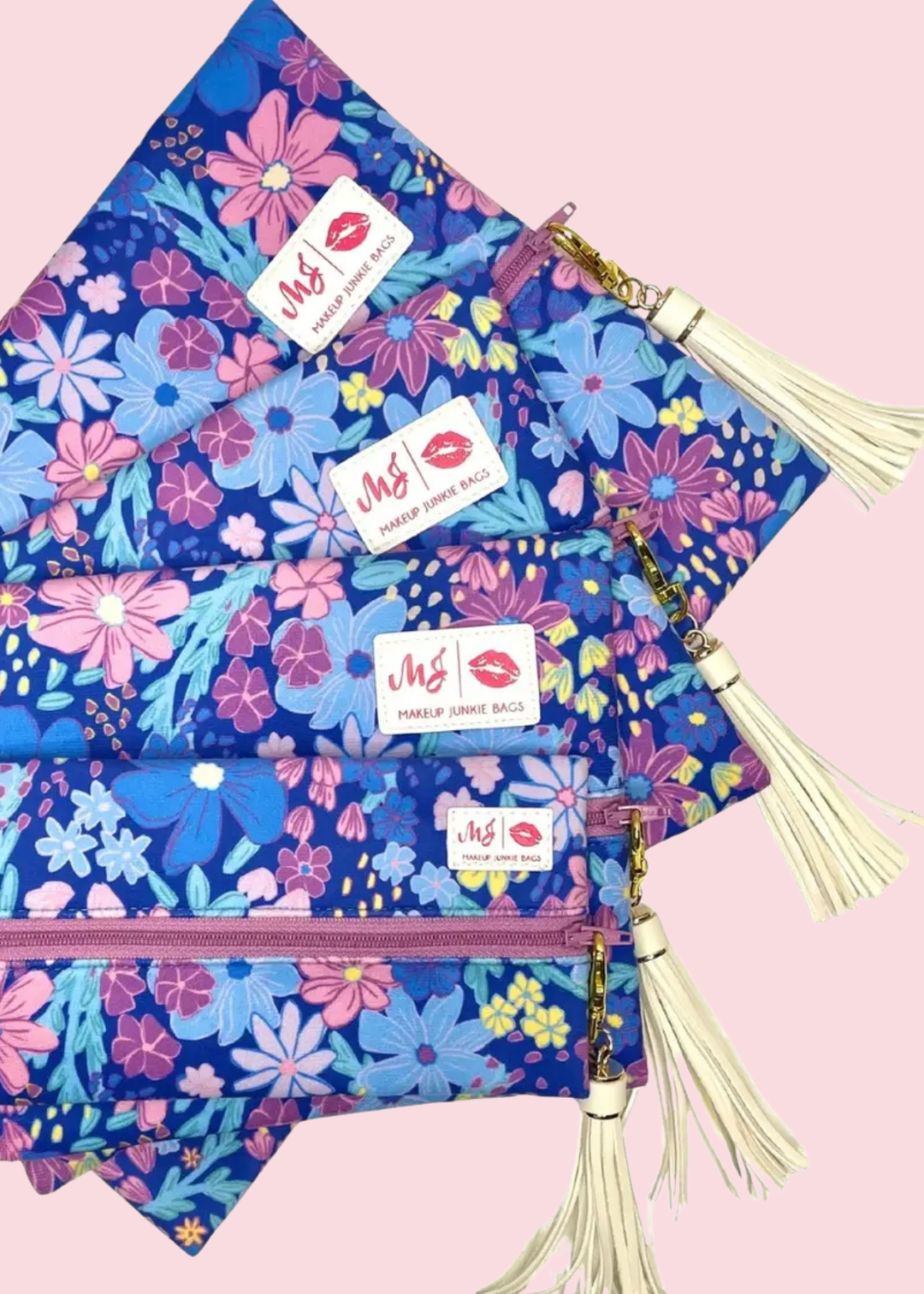 Makeup Junkie Bags - Breezy Bouquet 30A Travel Bags [Pre-Order]