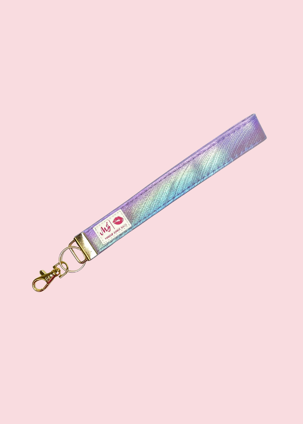 Makeup Junkie Bags - Venice Lavender Keychain Wrist Strap