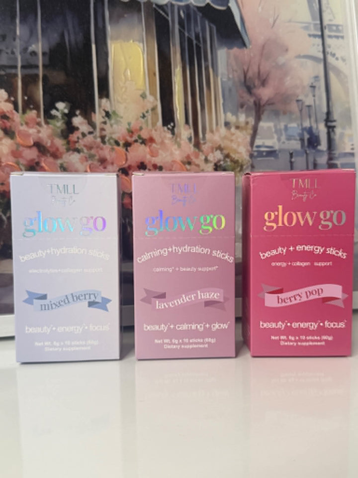 TMLL Beauty Co. - Glow Go Wellness Drinks - Berry Pop