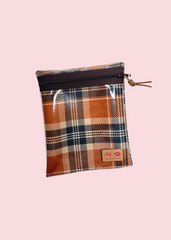 Makeup Junkie Bags - Plaid Jewelry Pouch [Pre-Order]