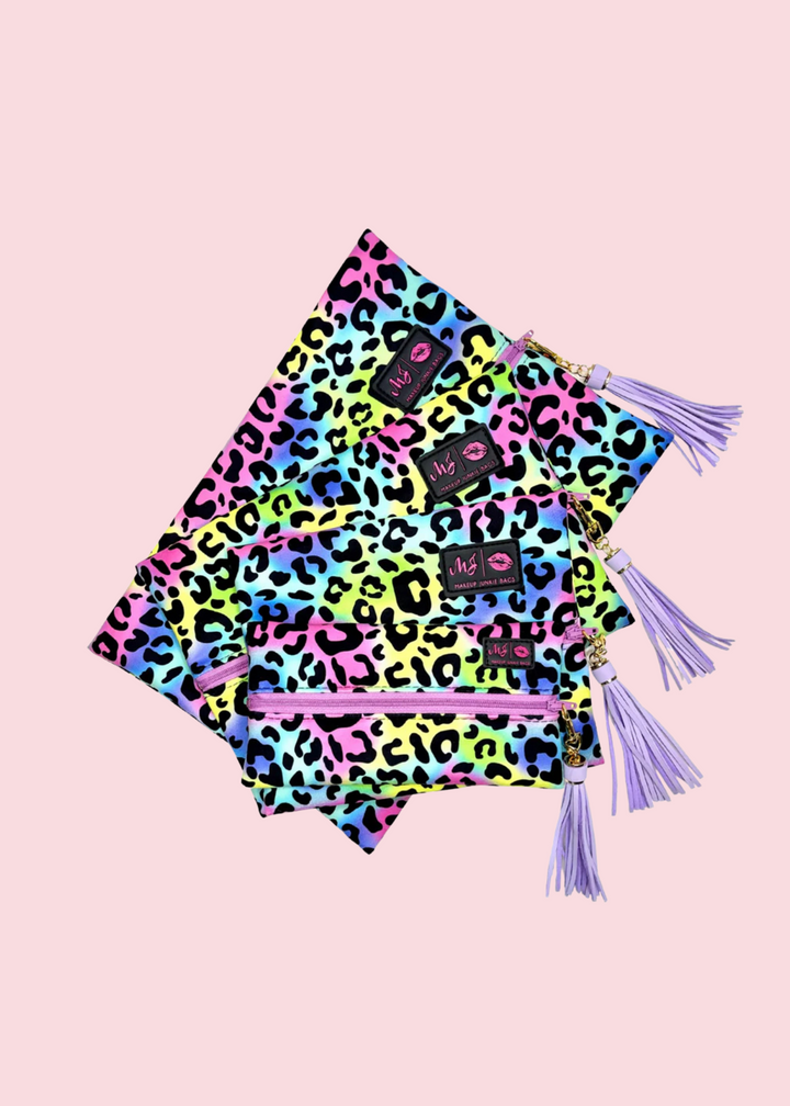 Makeup Junkie Bags - Wild Thang Flat Lay [Pre-Order]