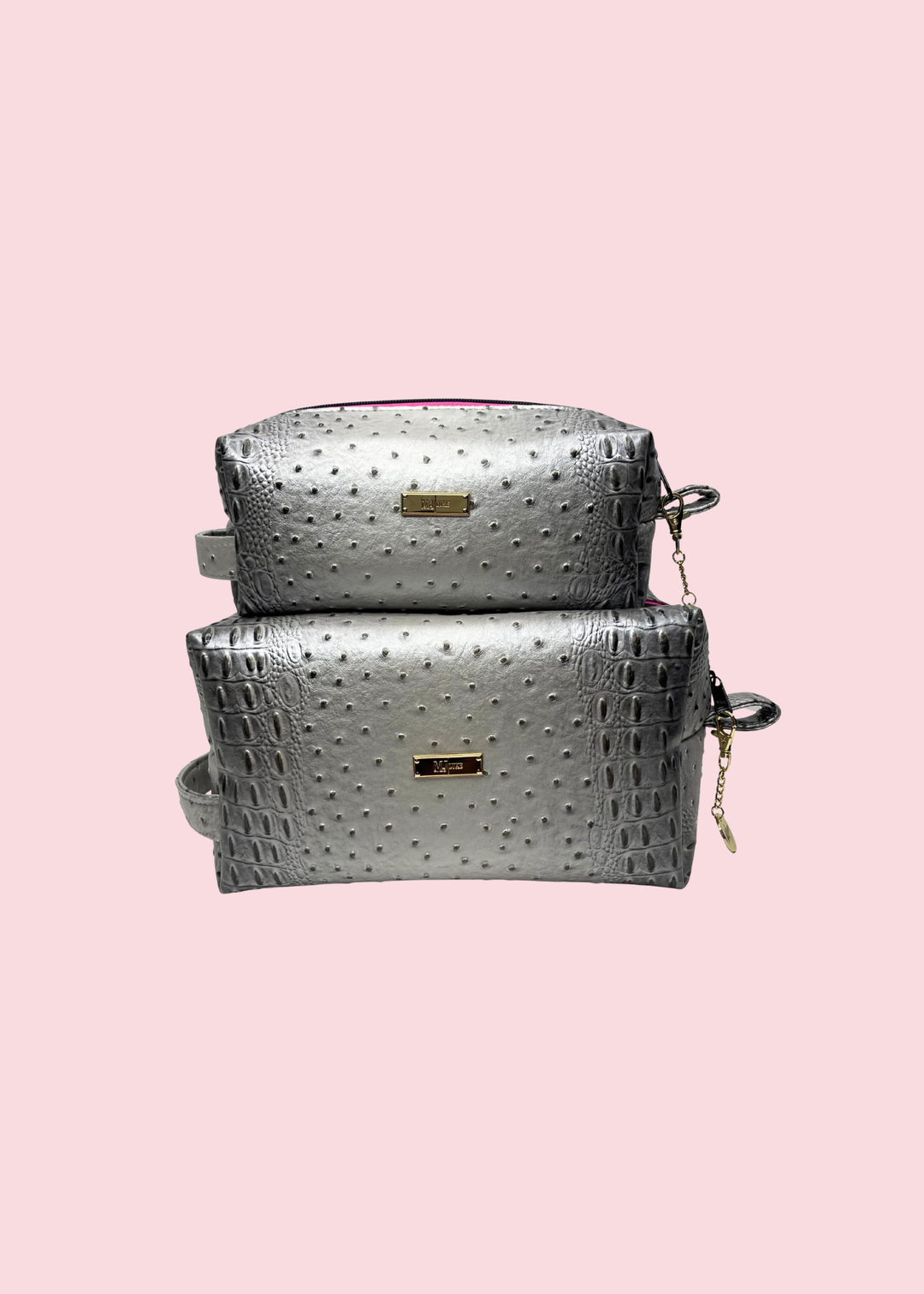 Makeup Junkie Bags - Chrome Bobbie Bags [Pre-Order]