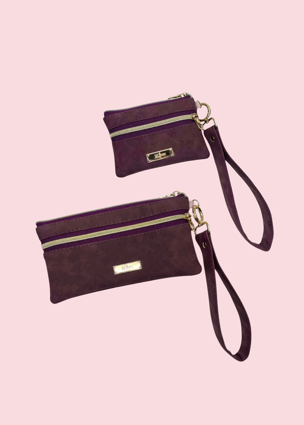 Makeup Junkie Bags - Suede Soul Bordeaux Luxe Demi's [Pre-Order]