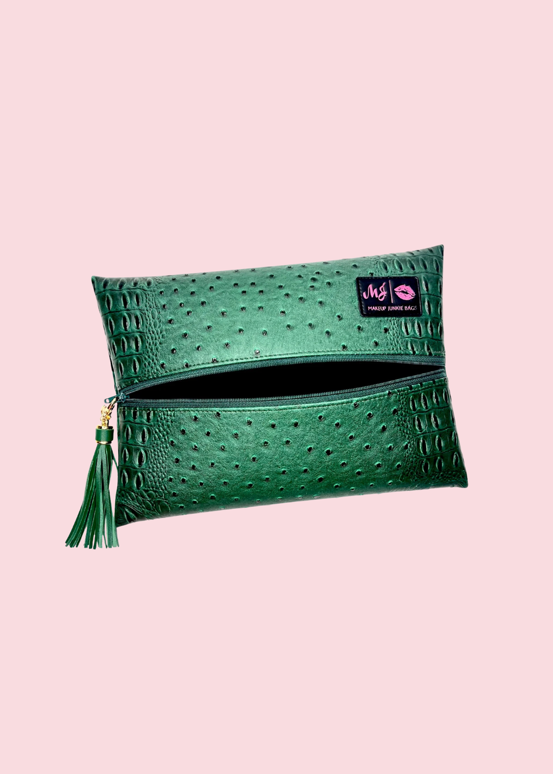 Makeup Junkie Bags - Dune Emerald Travel Bags [Pre-Order]