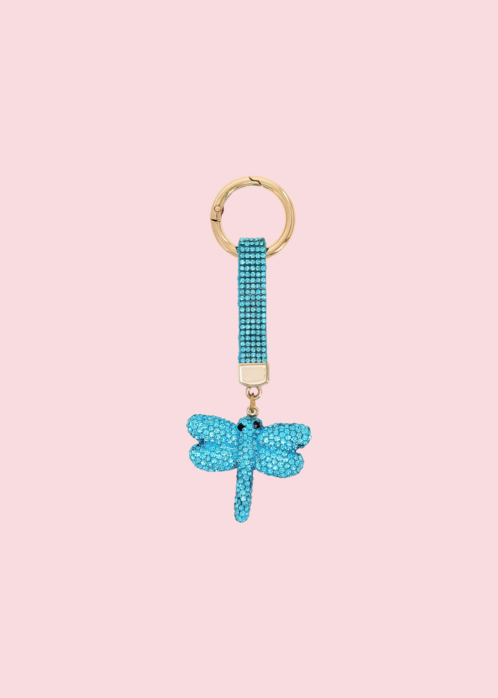 Glamfox - Dragonfly Bling Bag Charm
