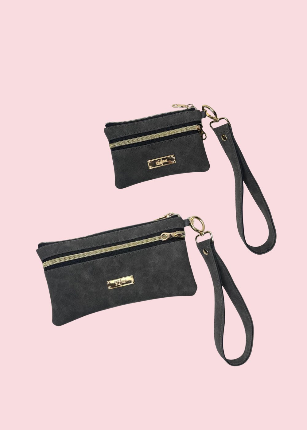 Makeup Junkie Bags - Suede Soul Graphite Luxe Demi's [Pre-Order]