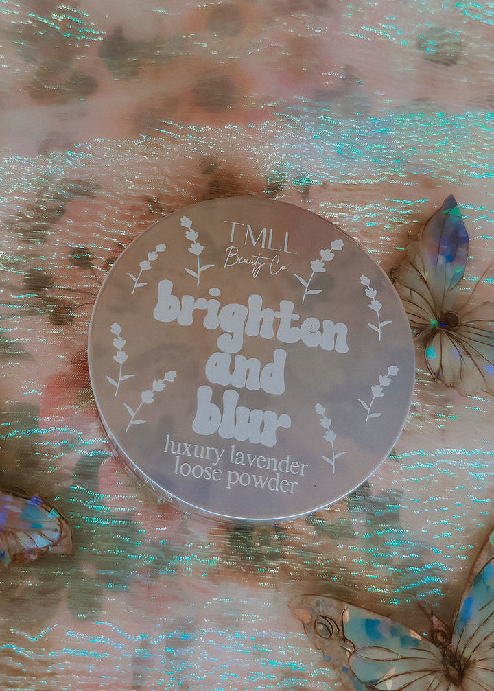 TMLL Beauty Co. - Brighten &amp; Blur Lavender Setting Powder