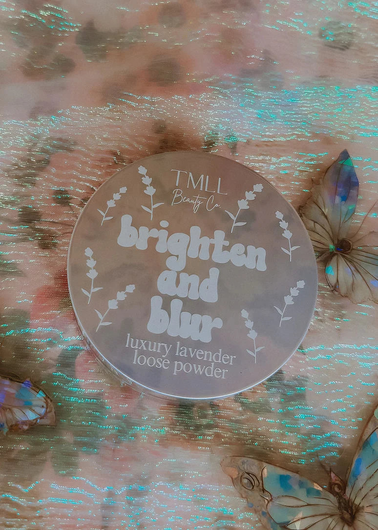 TMLL Beauty Co. - Brighten &amp; Blur Lavender Setting Powder [Pre-Order]