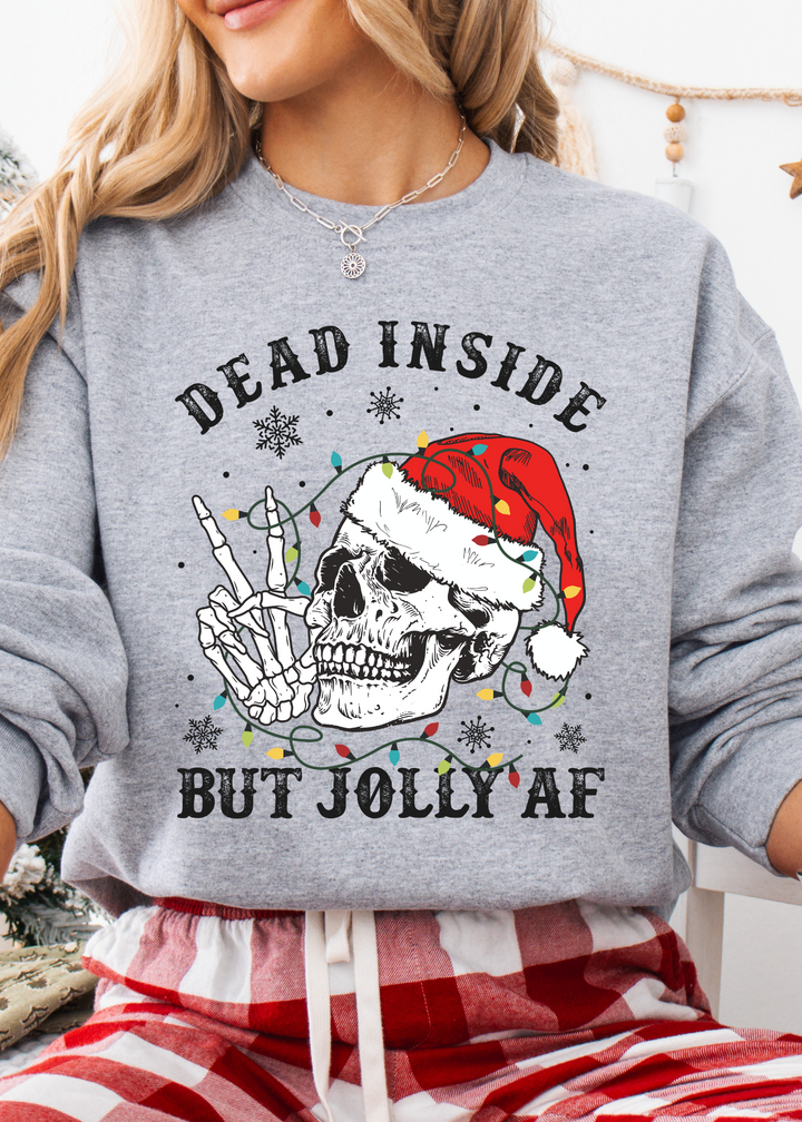 Glamfox  - Dead Inside Graphic Crewneck