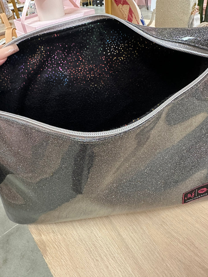 Makeup Junkie Bags - Glitter Slate Laptop Case [Pre-Order] - Glamfox Exclusive
