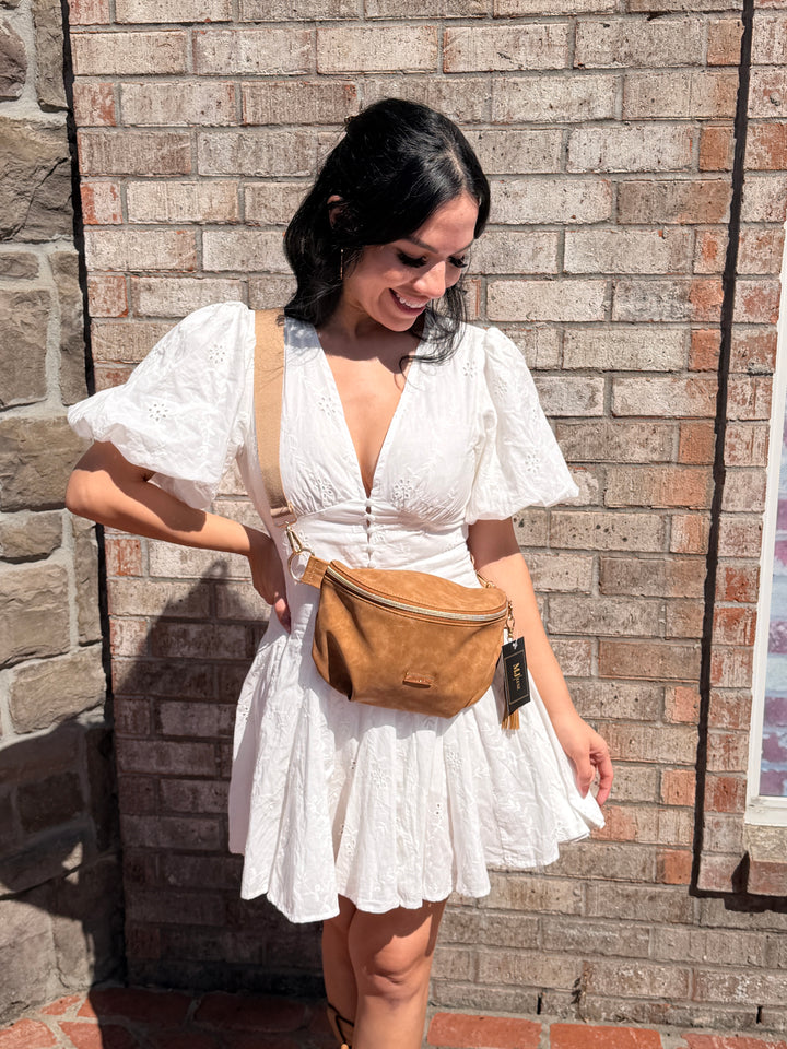 Makeup Junkie Bags - Suede Soul Amber Luxe Sidekick [Pre-Order]