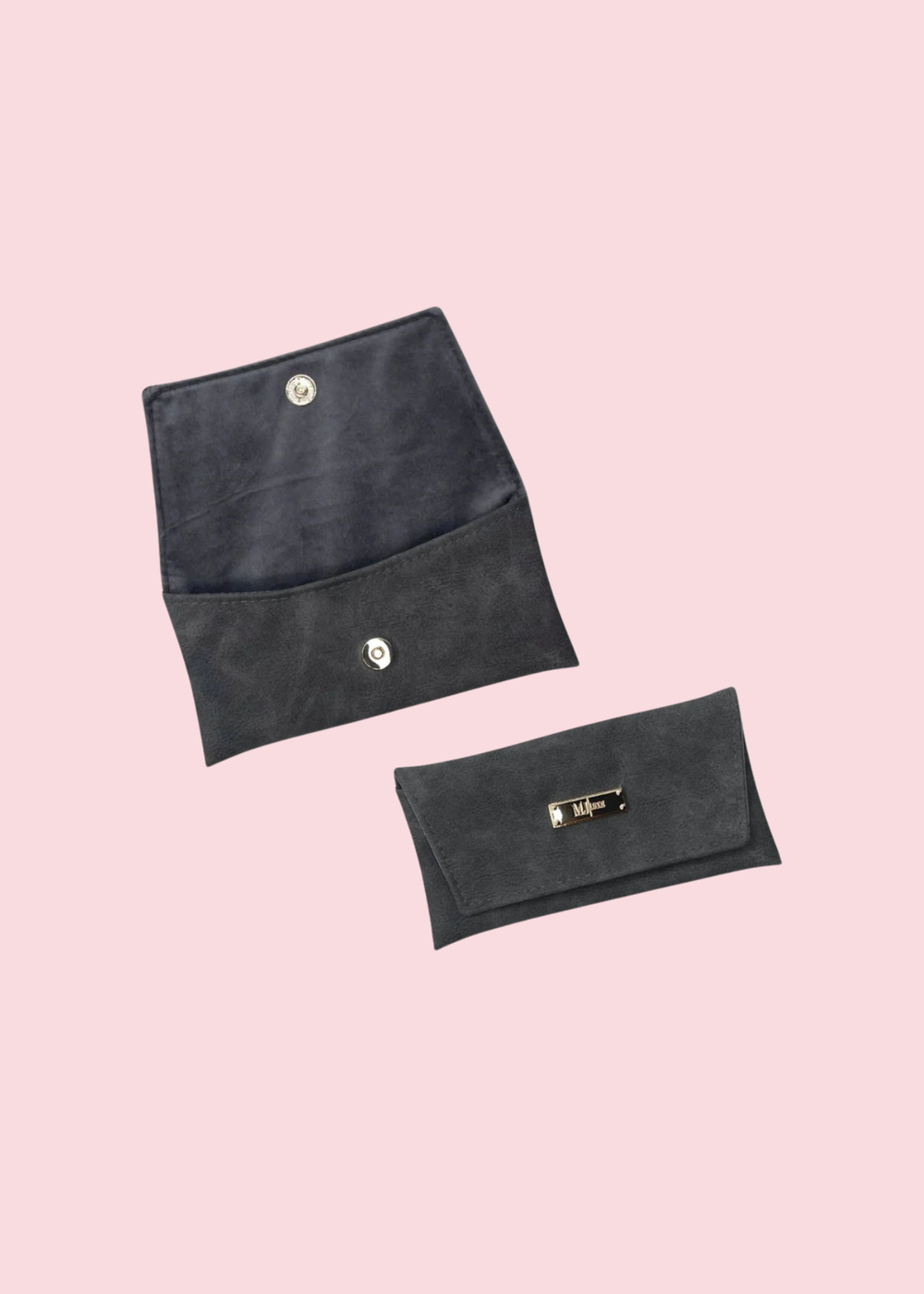Makeup Junkie Bags - Suede Soul Graphite Luxe Sunglass Case [Pre-Order]
