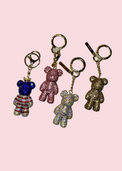 All That Glitterz - Bling Bling Teddy Keychain