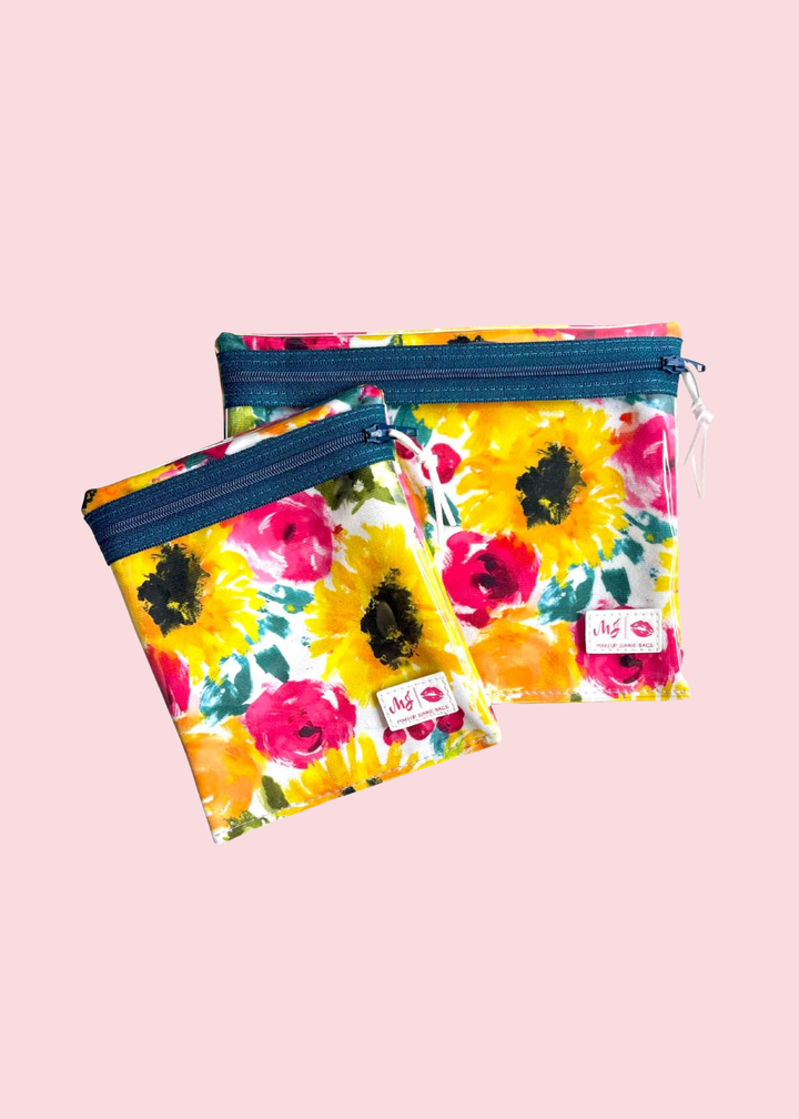 Makeup Junkie Bags - Pocket Full of Sunshine Travel Bags [Pre-Order]