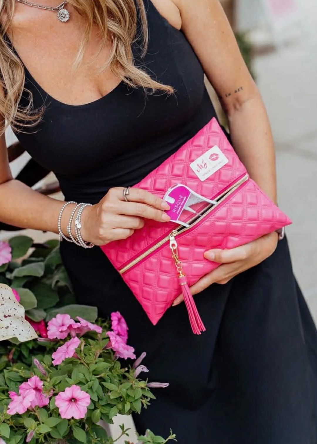Makeup Junkie Bags - Heirloom Rose Travel Bags [Pre-Order]