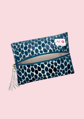 Makeup Junkie Bags - Modern Navy Flat Lay [Pre-Order]