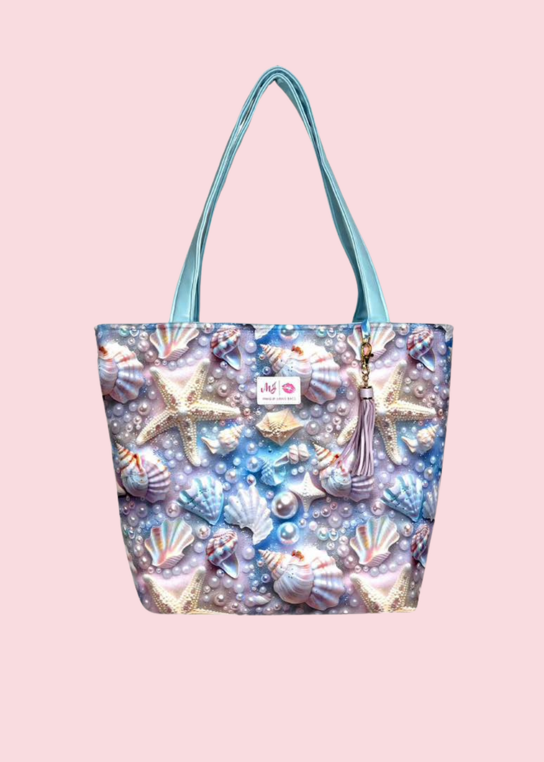 Makeup Junkie Bags - Mother of Pearl Tote [Ready to Ship]