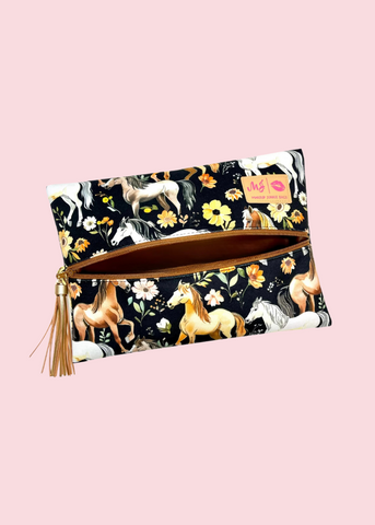 Makeup Junkie Bags - Meadow Mare Flat Lay [Pre-Order]