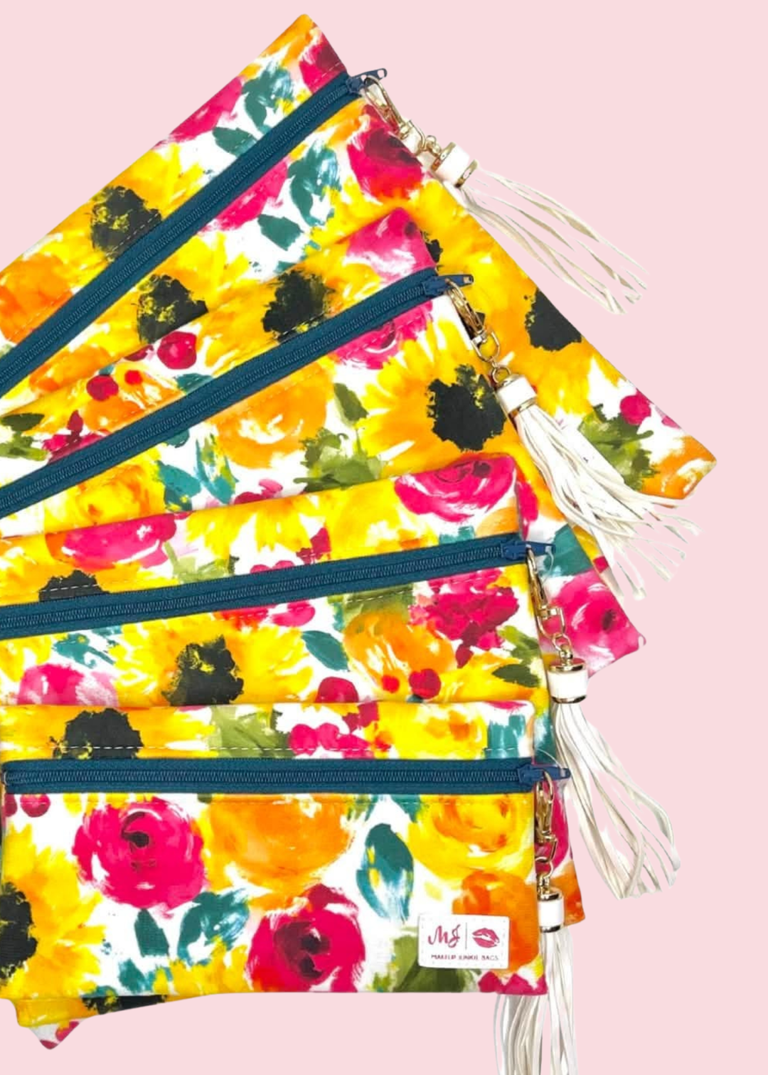 Makeup Junkie Bags - Pocket Full of Sunshine Travel Bags [Pre-Order]