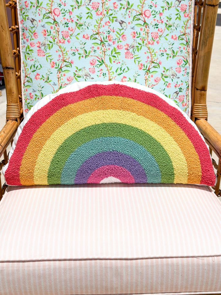 Peking Handicraft - Rainbow Shaped Hook Pillow