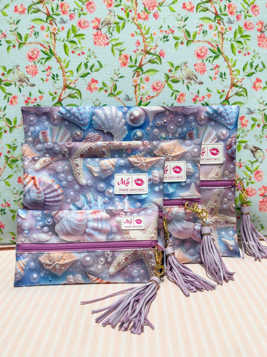 Makeup Junkie - Mermaid Shimmer Sunglass Case and Passport Holder