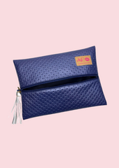 Makeup Junkie Bags - Blue Diamond Flat Lay [Pre-Order]