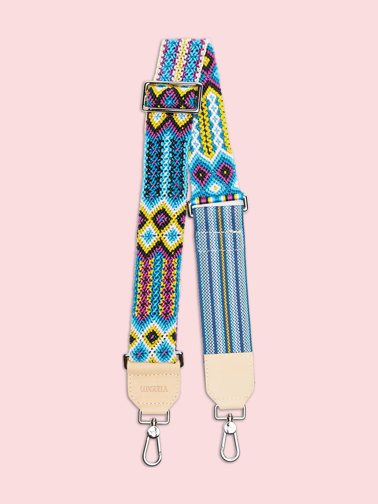 Consuela - Blueberry Crossbody Woven Strap – Glamfoxboutique.com