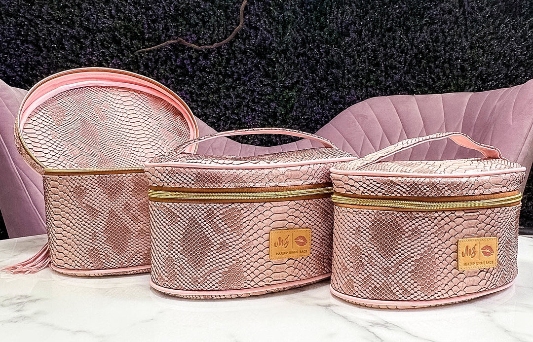 Makeup Junkie Bags - Copperazzi First Class Traveler [Ready to Ship]