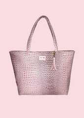 Makeup Junkie Bags - Bubble Gator Blush Tote [Pre-Order]