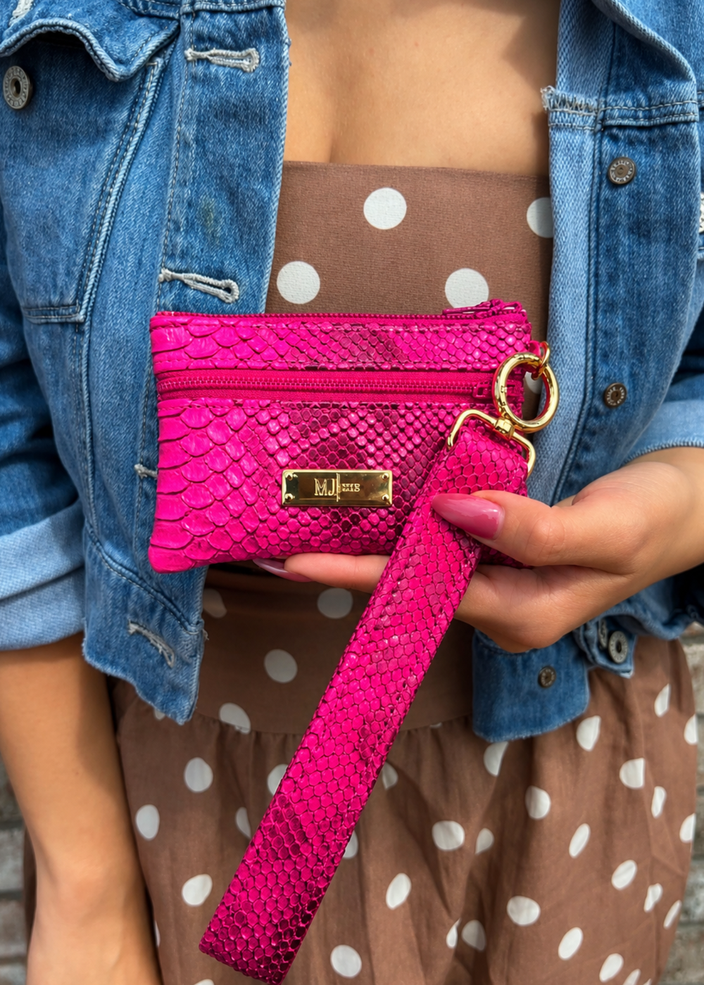 Makeup Junkie Bags - Hot Pink Copperazzi Demi [Pre-Order]
