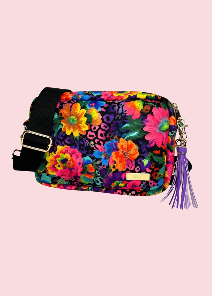 Makeup Junkie Bags - Happy Hour Flower 30A Travel Bags [Pre-Order]