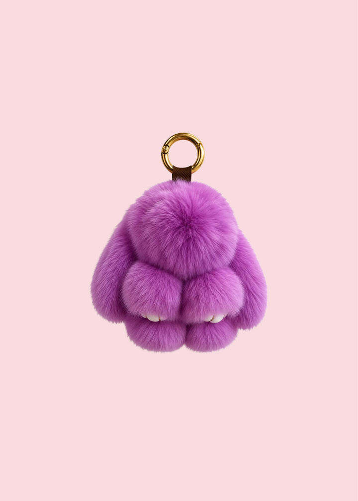 Glamfox - Fluffy Bunny Bag Charm [Pre-Order]