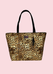 Makeup Junkie Bags - Lady Leopard Tote [Pre-Order]