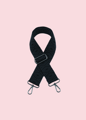 Jen & Co - Black Aztec Guitar Strap