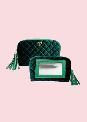PurseN - Emerald Glam Makeup Case
