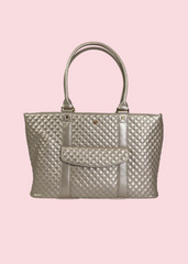 PurseN - Pearl Quilted VIP Travel Tote