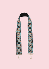 Jen & Co - Turquoise Tribal Guitar Strap