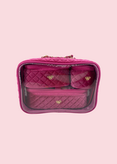 PurseN - Fuschia Trio Jetsetter