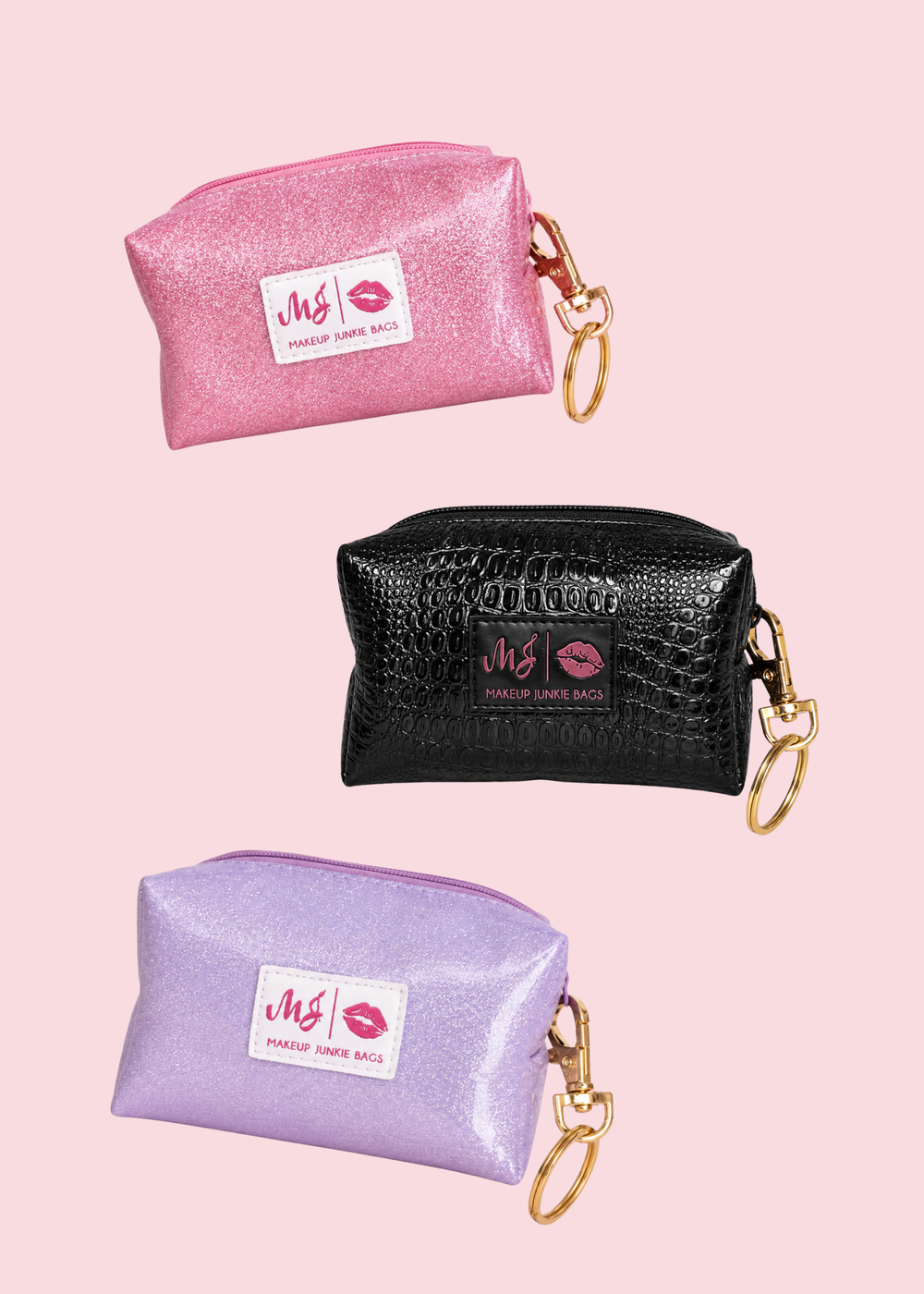 Makeup Junkie Bags - NEW Bitty Bobbie Bag [Pre-Order] Ships 3-4 Weeks