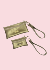 Makeup Junkie Bags - Bronze Luxe Demi Wristlet [Pre-Order]