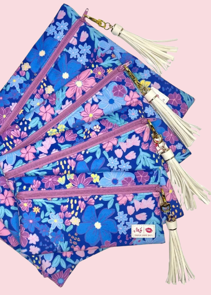 Makeup Junkie Bags - Breezy Bouquet 30A Travel Bags [Pre-Order]