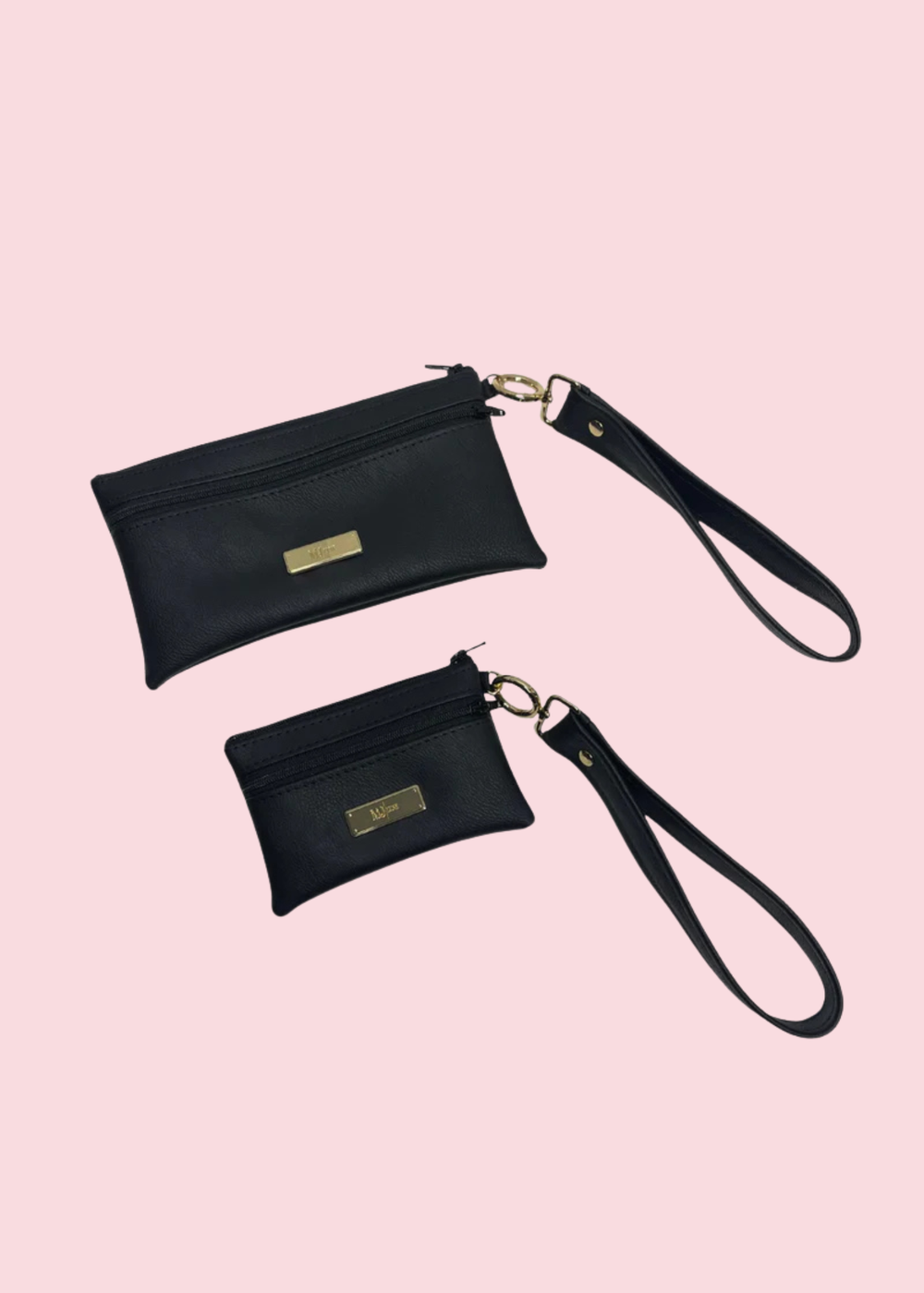 Makeup Junkie Bags - Noir Luxe Demi Wristlet [Pre-Order]