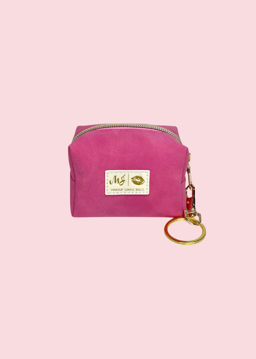 Makeup Junkie Bags - Suede Soul Candy Luxe Bitty Bobbie Bag [Pre-Order]