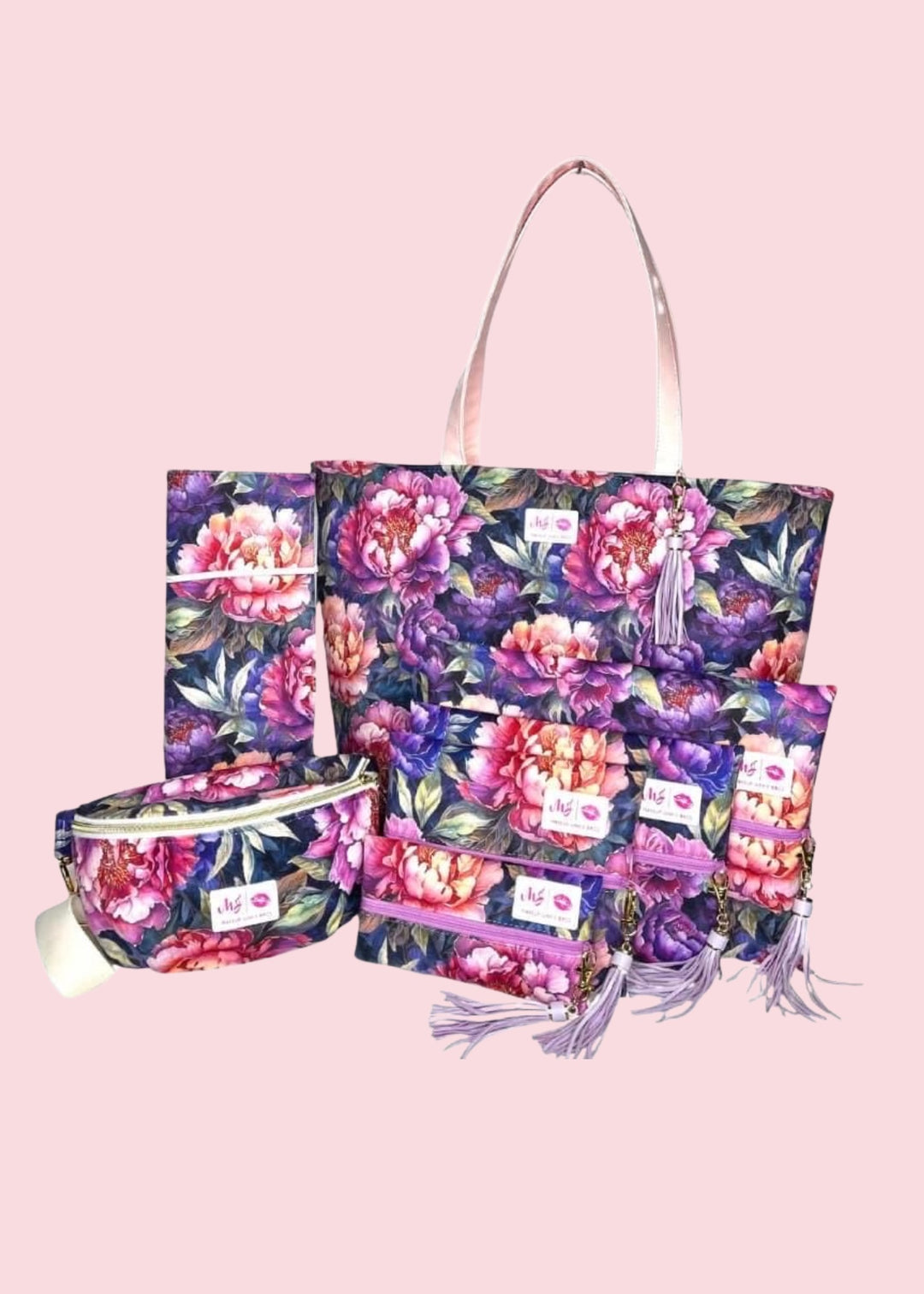 Makeup Junkie Bags - Violet Vase Travel Bags [Pre-Order]
